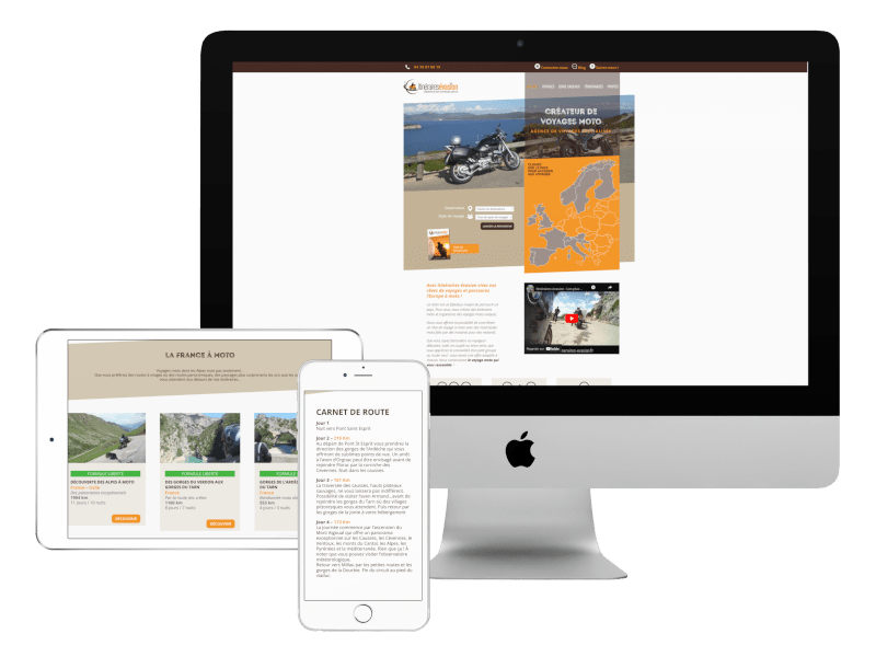 Sukellos - Création de site internet - Itinéraires Évasion