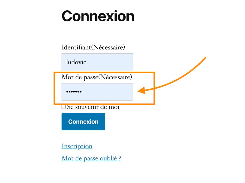 Sukellos Gravity Forms User Registration visibilité mot de passe