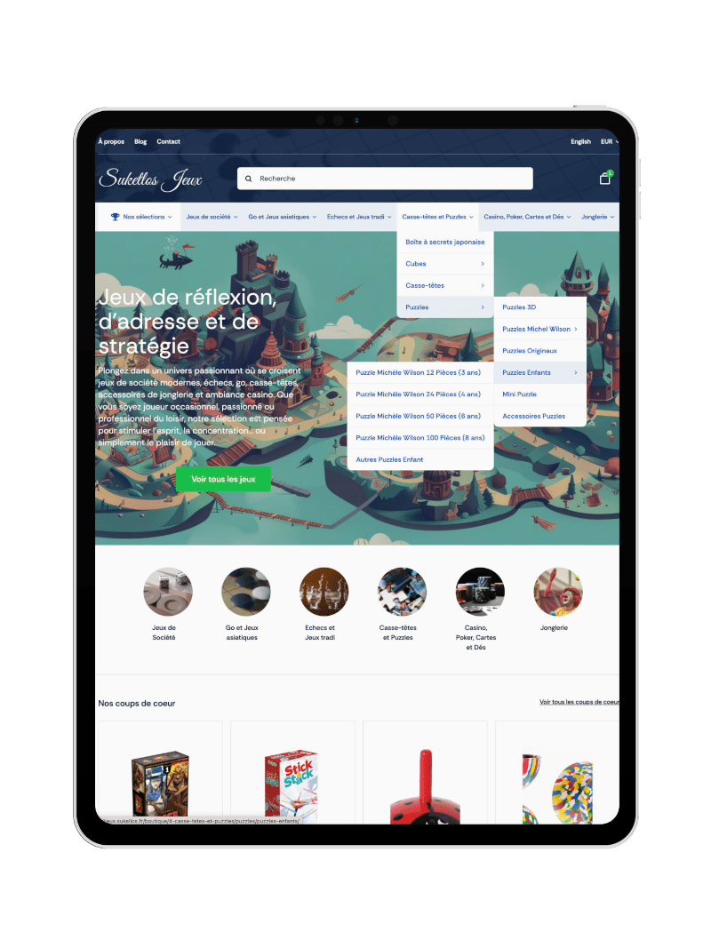 sukellos jeux societe