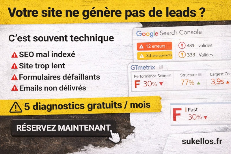 Sukellos Diagnostic offert